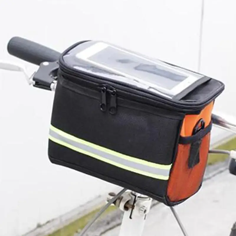 

Mountain Bike Front Handle Bag Large-capacity Waterproof Folding Front Bag Bicycle Leading Bag Stonego Riding Bag