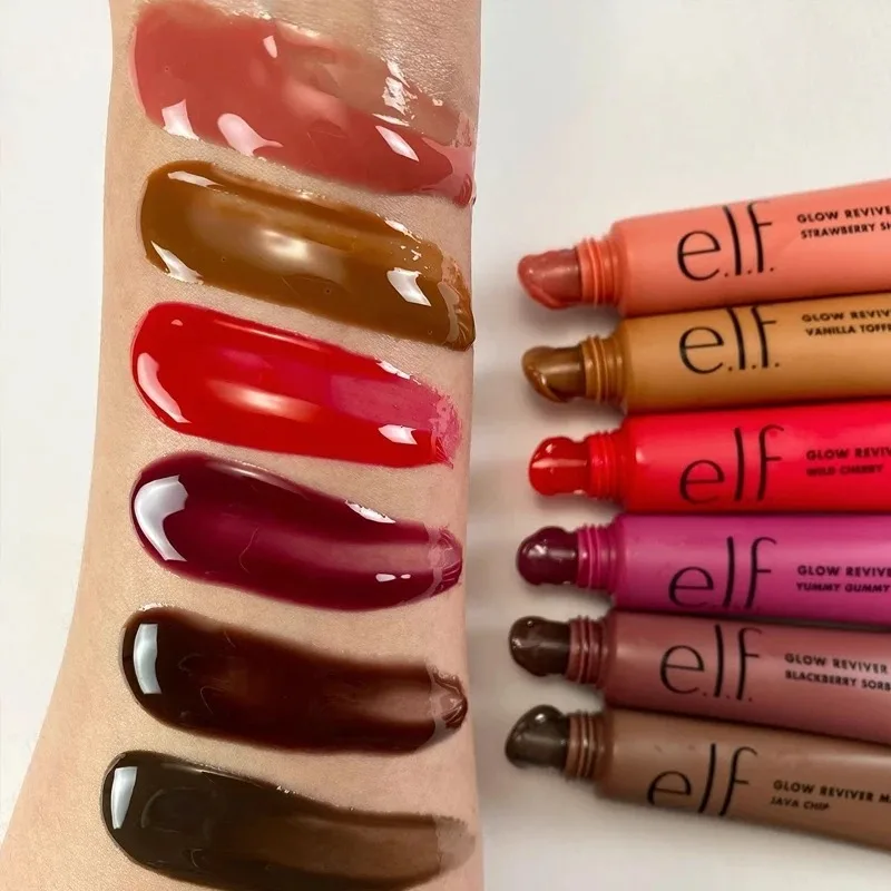 Brillo Labial Navideño Elf, Bálsamo Labial Hidratante y Protector, Prebase para Labios, Embellecedor de Labios, Nuevo Primer Verde para Maquillaje