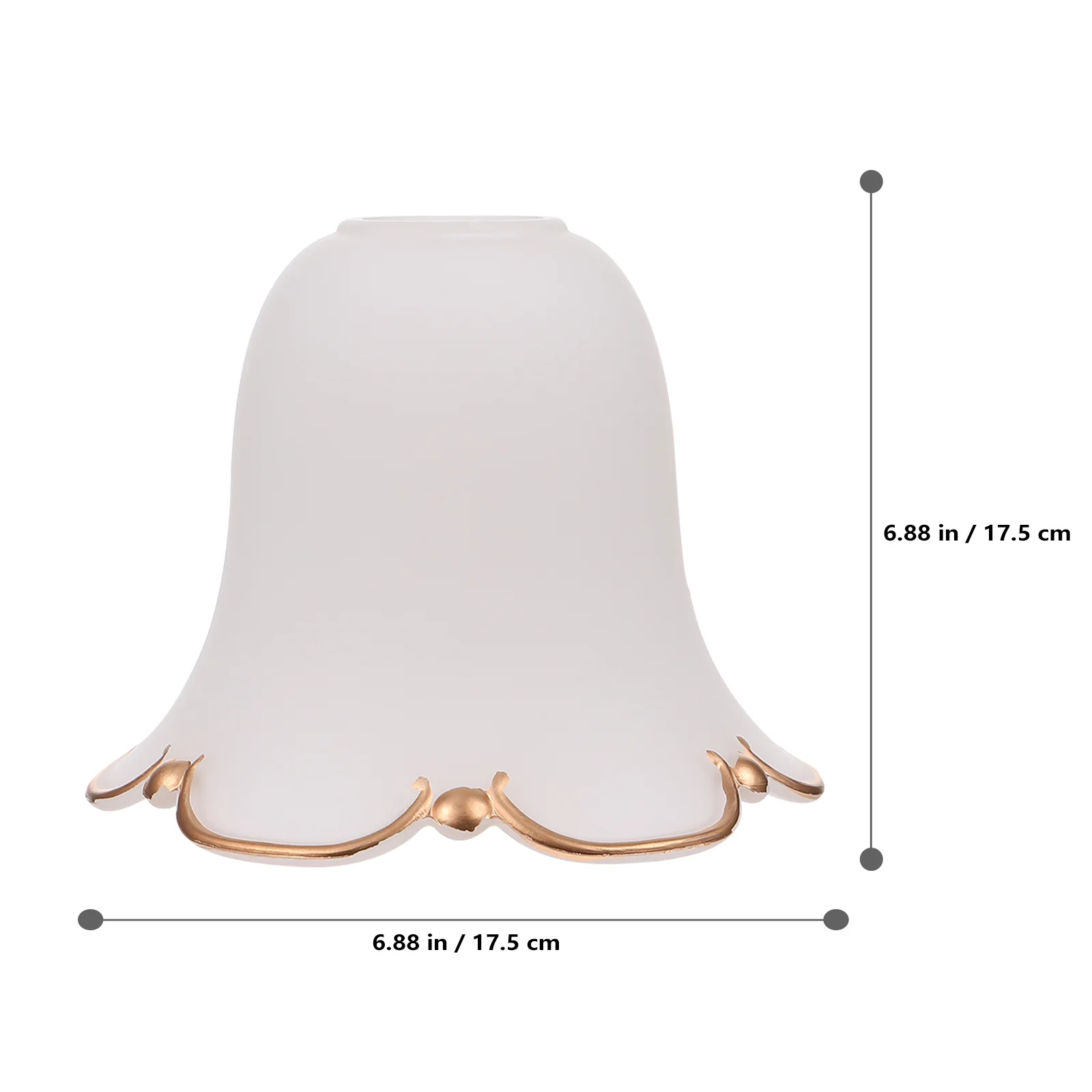 

1Pcs Glass Lampshade Decor Functional Lamp Shade Accessory for Ceiling Desk Floor Wall Light Soften Harsh Lighting Home Interior