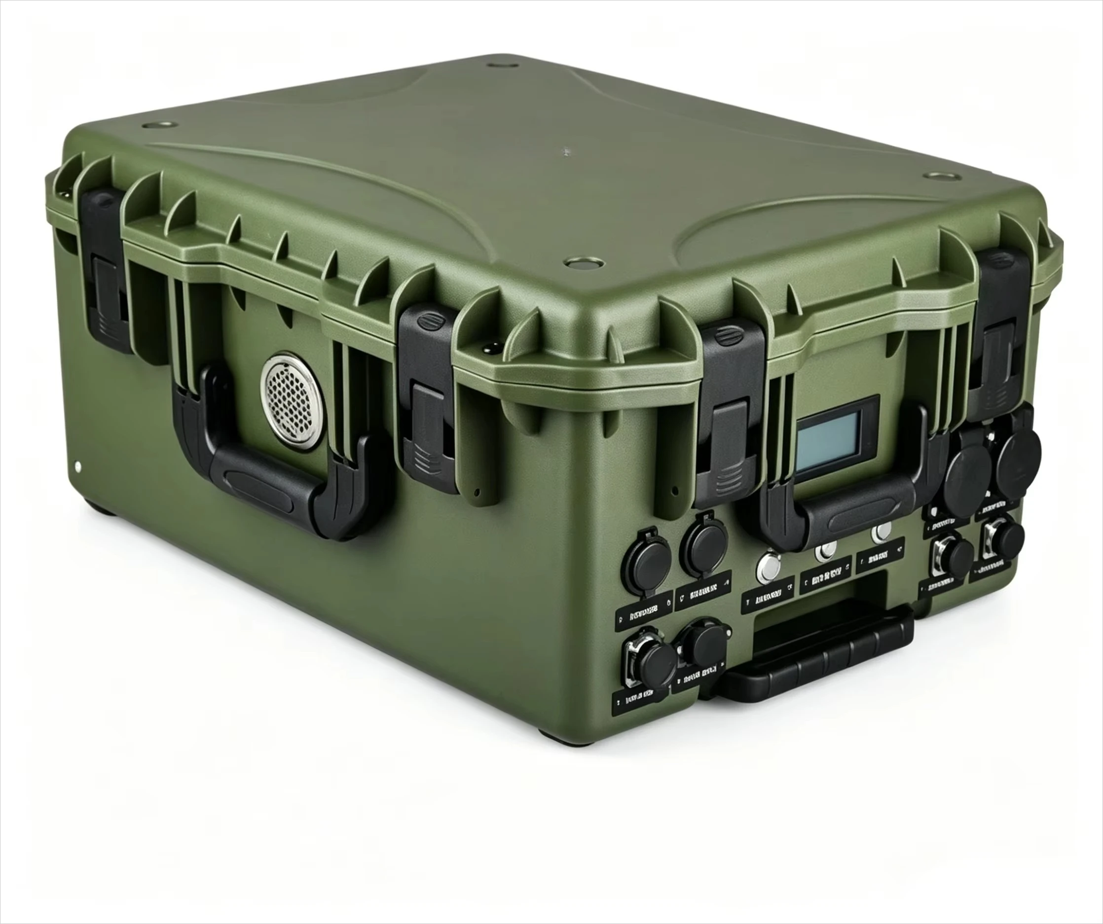 Military-grade 110V Outdoor Portable Power Supply with a 3000W Pull-out Pole and a Large 5-degree Battery Energy Storage Station