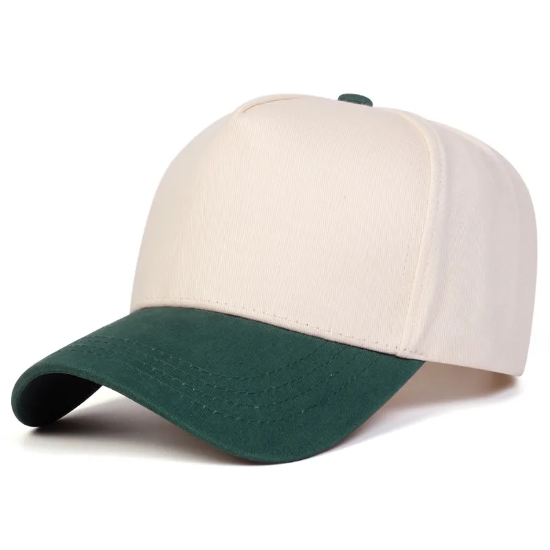 قبعة بيسبول كورية ريترو كاوبوي فور سيزونز للرجال والنساء، قبعة لسان البط المحظورة بالألوان الأمريكية، قابلة للتعديل