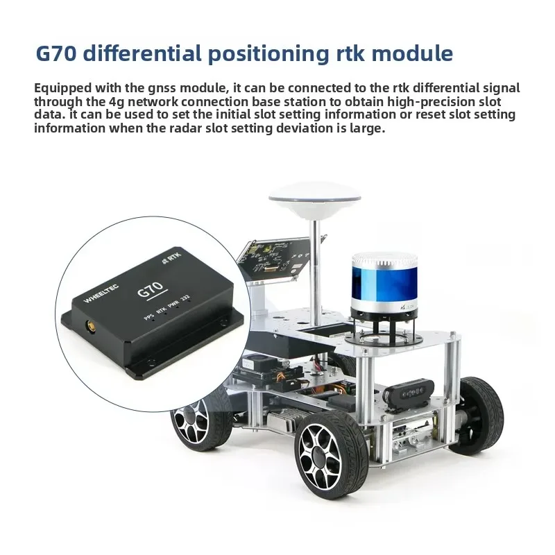 روبوت أمان خارجي مستقل، ملاحة وتحديد المواقع عالية الدقة مع هيكل السيارة الذكية Autoware C16 Radar ROS #4
