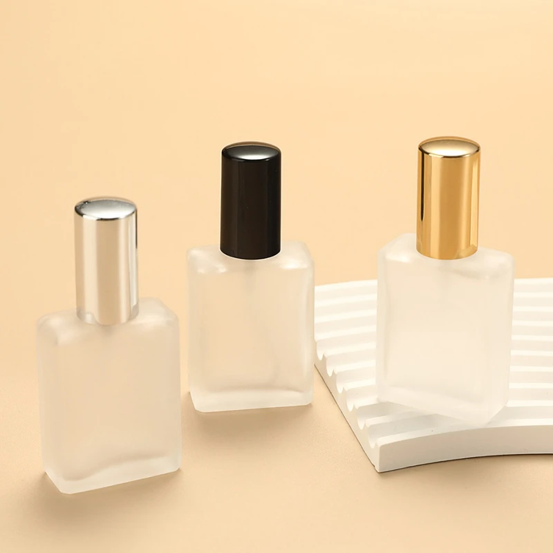 100pcs 15ml Glass Empty Refillable Perfume Bottle Glass Spray Bottle Portable Travel Cosmetic Packaging Bottle