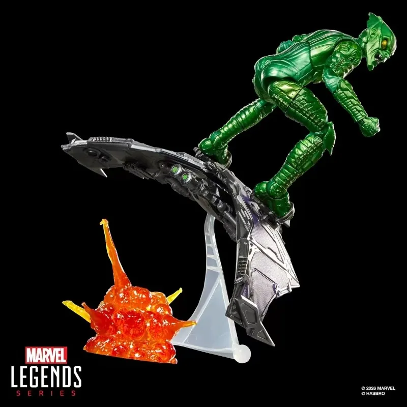 Original Hasbro Marvel Legends Series Spider-Man No Way Home Green Goblin Action Toy Figure Collection Model