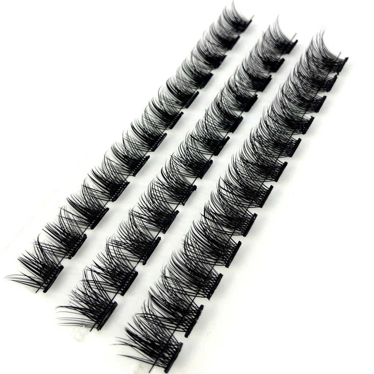 New Self Adhesive Lash Clusters 36pcs DIY Eyelash Extensions Self Adhesive Eyelashes Individual Lashes Natural Look Reusable