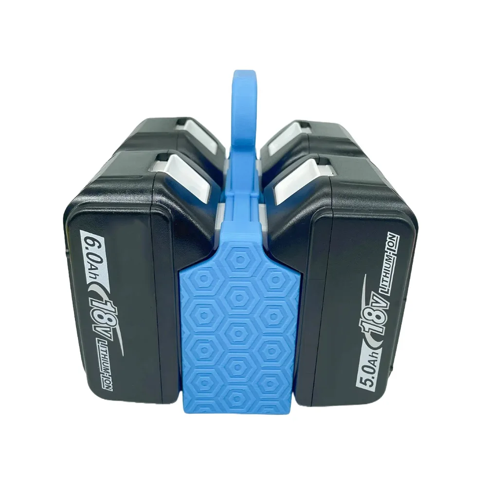 

Стеллаж для хранения аккумуляторов Держатель батареи из АБС-пластика для аккумуляторов 14 В и 18 В Эффективная организация ящиков для инструментов Верстаки и гаражи