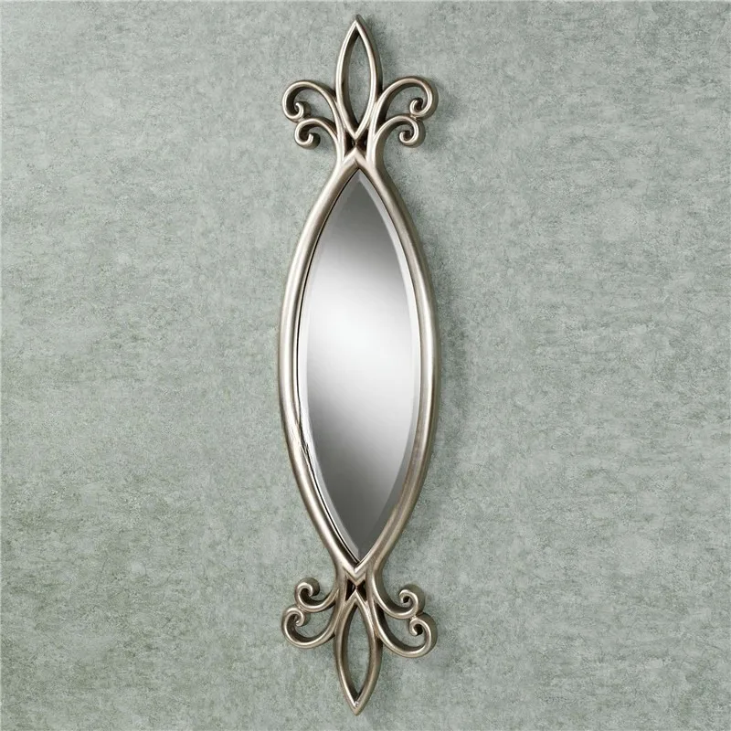 Neoclassical cosmetic ,  decorative mirror, entrance , background decorative  furniture muebles