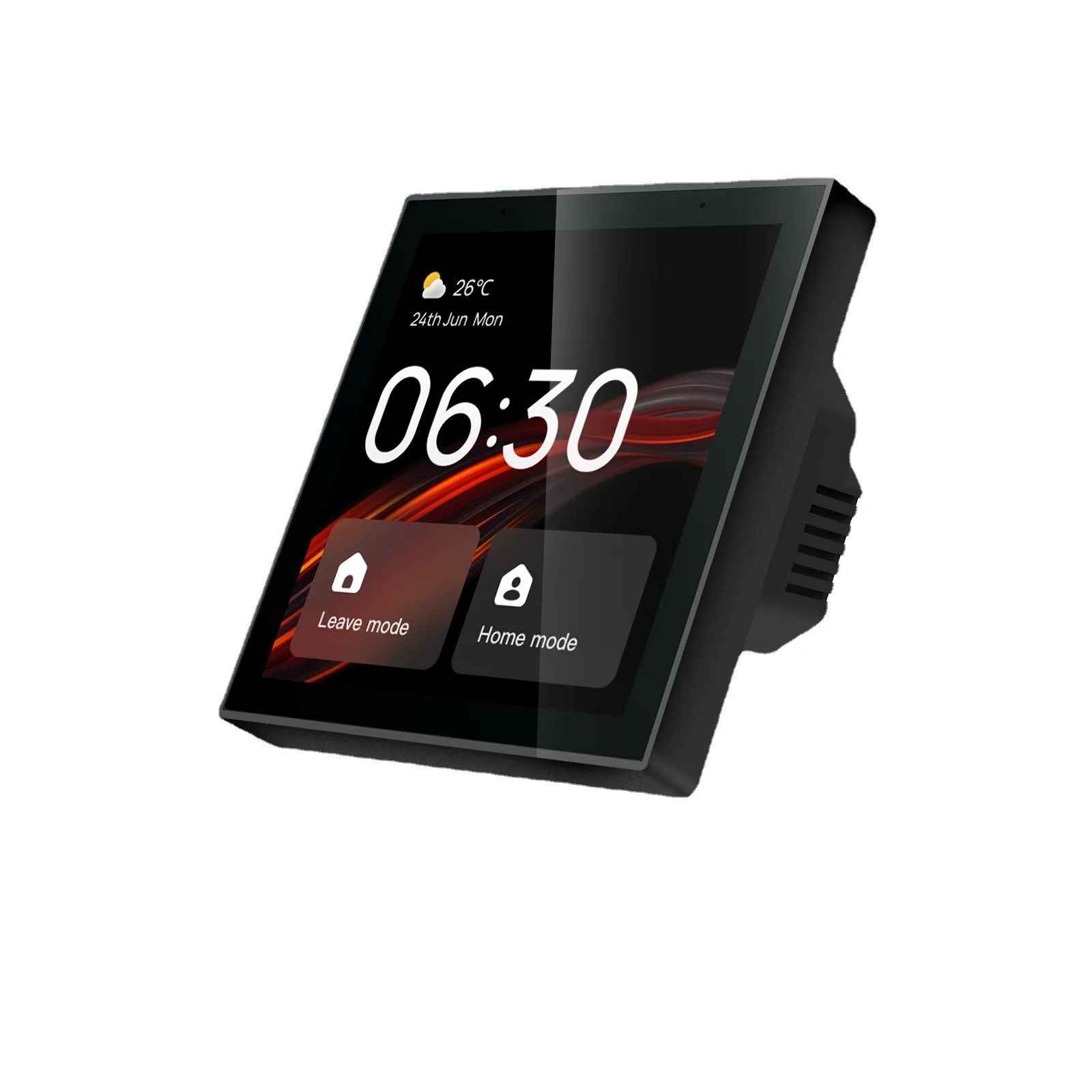 Tuya smart home WiFi smart central control screen 4 inches built-in zigbee gateway Linux system，Support alexaa