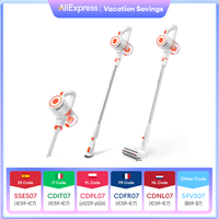 ILIFE G80 Cordless Handheld Vacuum Cleaner Robot Machine,22kpa Suction,45 mins Runtime,LED Illuminate,Clean Carpets Floor Hair