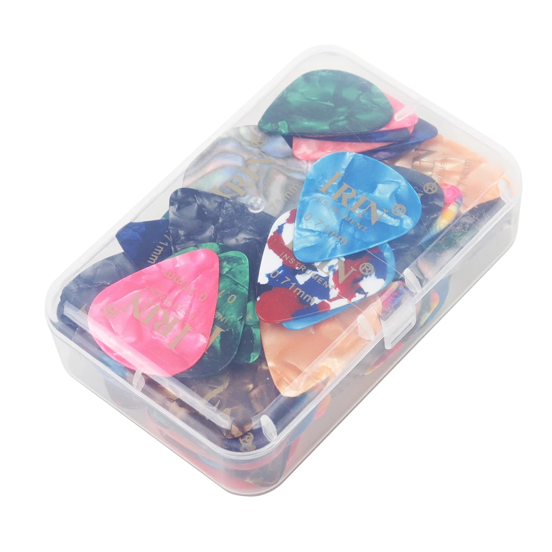 irinir Nedir ve Neden AliExpress'te İrin 100Pcs Gitar Pick Plectrum 0.71mm Renkli Celluloid Gitar Aksesuarı Seçilmeli?
