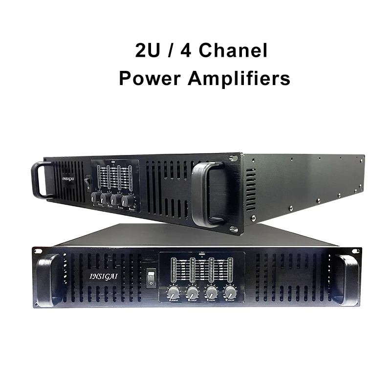 1000w Professional Sound Equipment Amplifiers Speaker Subwoofer Brazilian Stereo Audio 4 Channel Power Amplifier