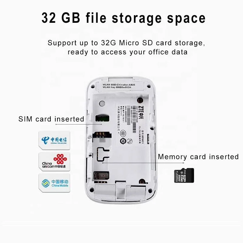 4G MF90C1 LTE Category 3 Hotspot WiFi peak Speed up to 300Mbps Portable Internet 4g Router with Sim Card