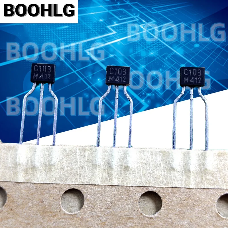20Pcs KRC103M TO‑92M NPN Digital Transistor C103M New Original Pre‑biased Built‑in Resistor Triode