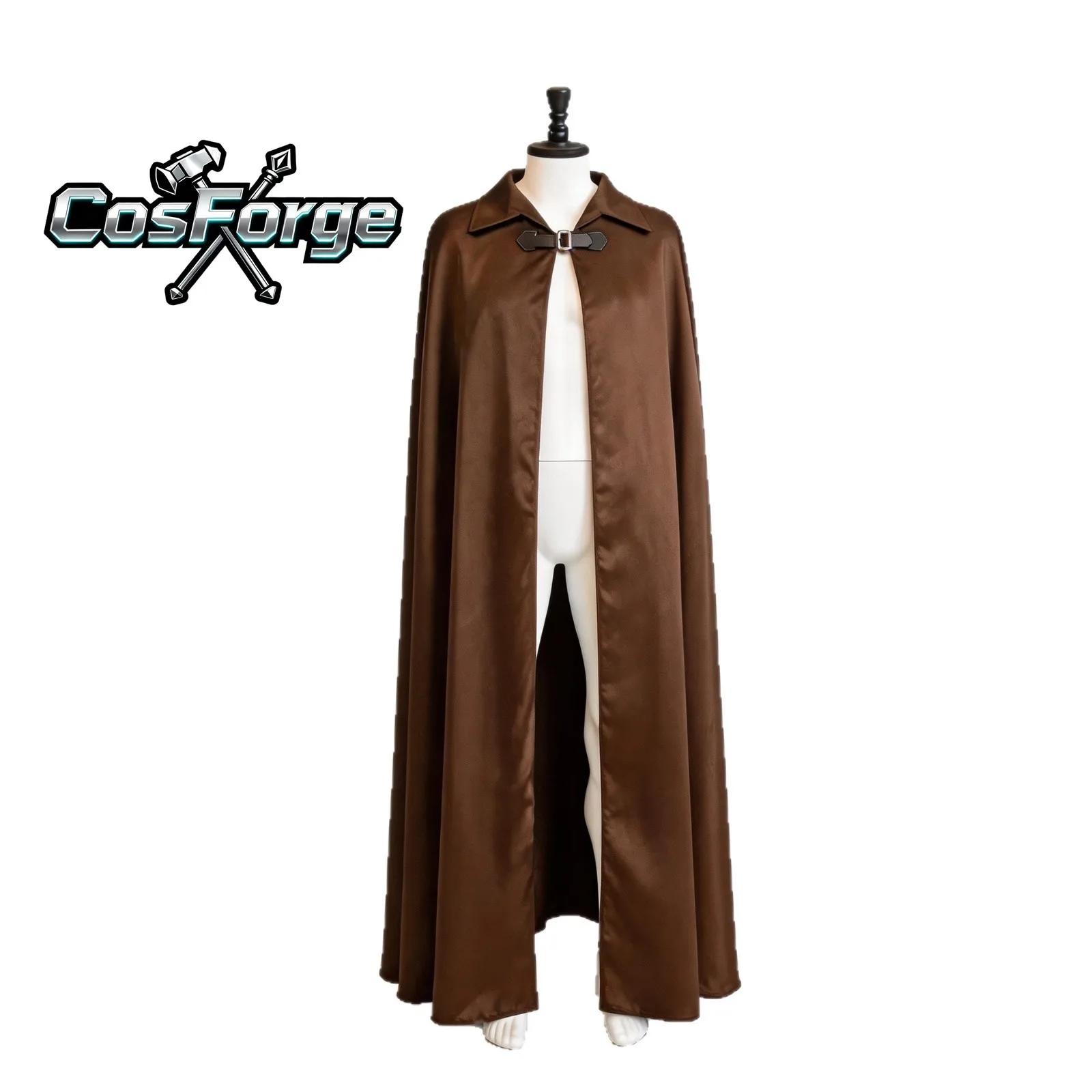 Renaissance Dark Gothic Cape Cloak - Men & Women Medieval Hooded Shawl Priest Robe