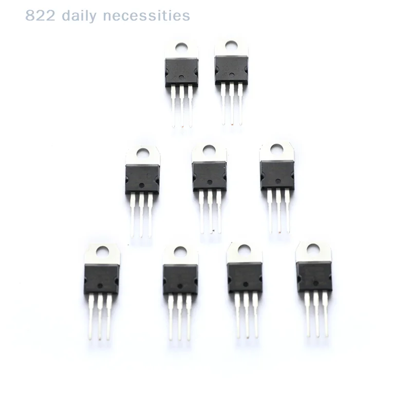 convenient10pcs L7805CV L7805 7805 Voltage Regulator IC 5V 1.5A TO-220 make in china
