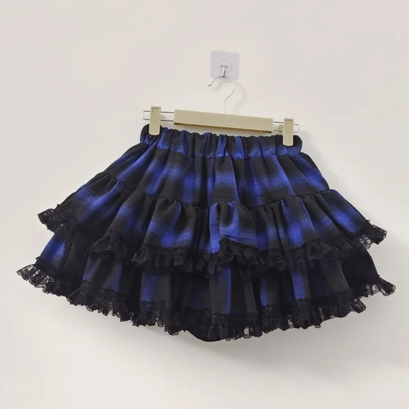 

Японская винтажная мини-юбка Y2K в стиле Харадзюку, расклешенная, женская, в стиле панк-готика, многослойная, в стиле субкультуры, винтажная модная юбка-кейк, новинка