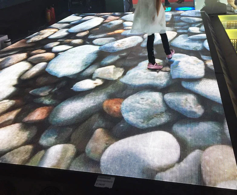 Full Color P2.9mm Outdoor Interactive Floor Led Dance Display Screen, Led Floor Display Video Billboards for Events