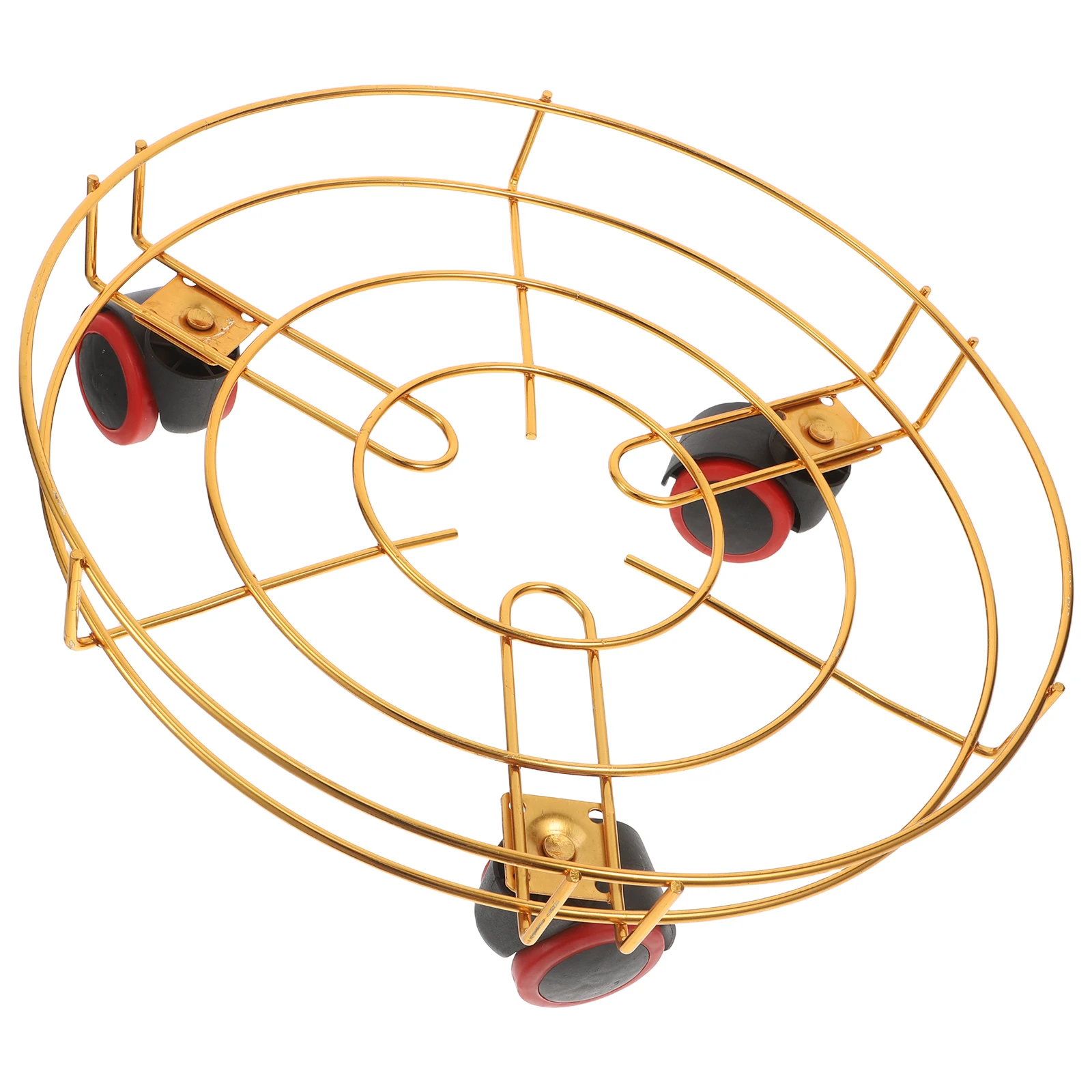 

Light Luxury Flower Stand Pots Tray Holder Universal Wheel Flowerpot Moving Storage Rack Plastic Roller Base with Wheels