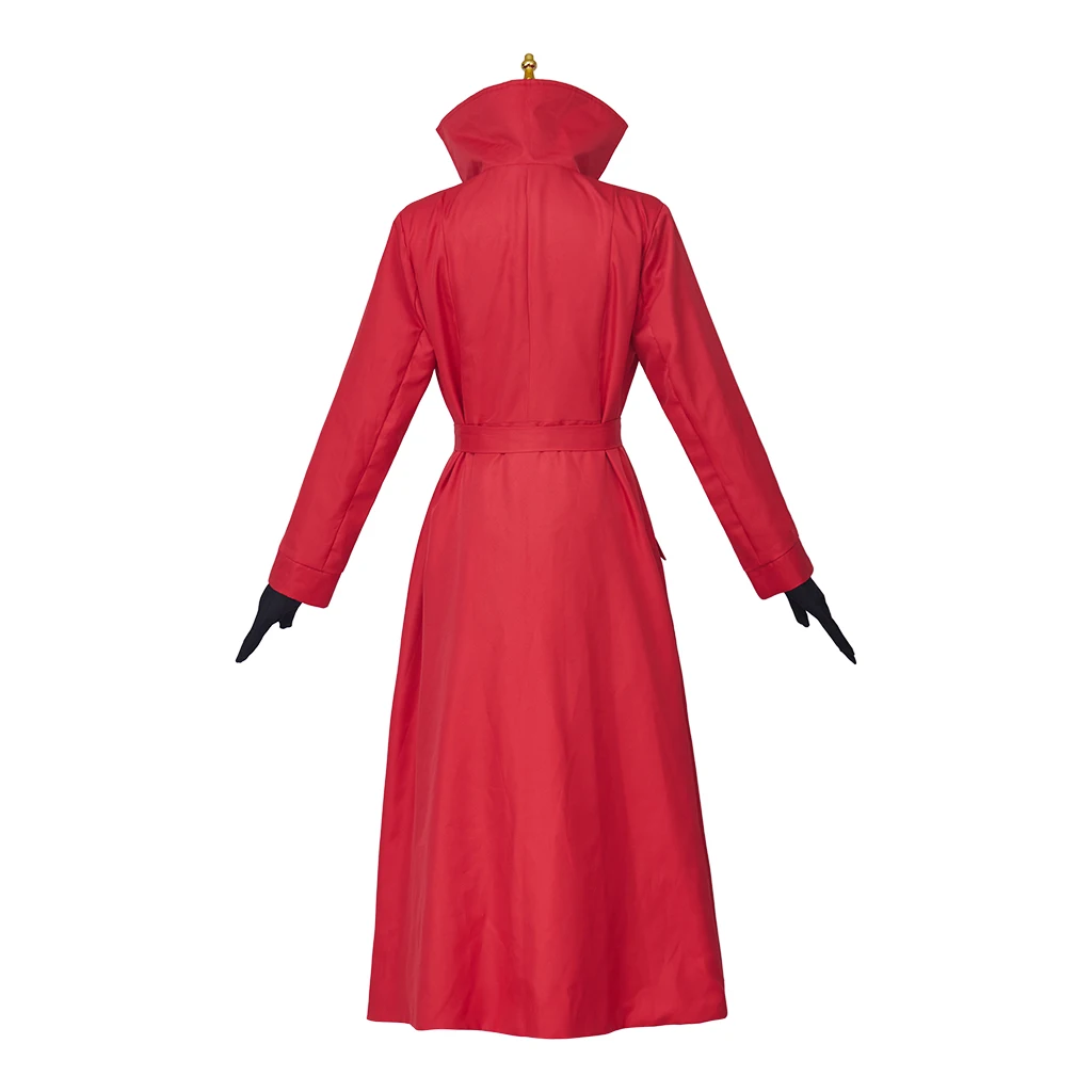 Vestito rosso del Costume di Sandiego del Cosplay di Carmen lella con i guanti del cappello vestito del gioco di ruolo della festa di carnevale di