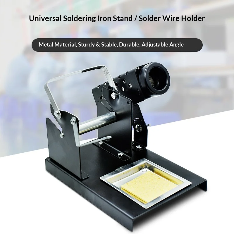 Solder Wire Stand The Management Spool Feeder Portable Tin Wire Frame Roll Holder Reel Dispenser for Production Line Maintenance