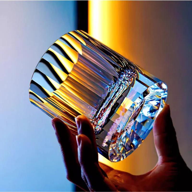 12 Constellations European Style Cut Glass Whiskey  Birthday Gift K9 Lead-Free  High Quality Crystal Wine