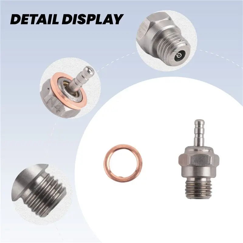 CYGJ-10 Pcs Glow Plugs Hot Spark Vertex SH Engine Parts Accessories For Nitro Truck Replace OS RC Car HSP 70117, N4