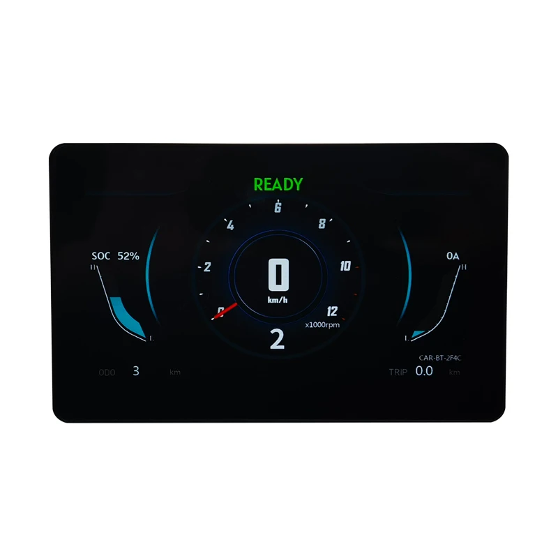 7inch Electric Moped Motorcycle Dirt bike EV TFT Display Speedometer 60V 72V 96V 108V