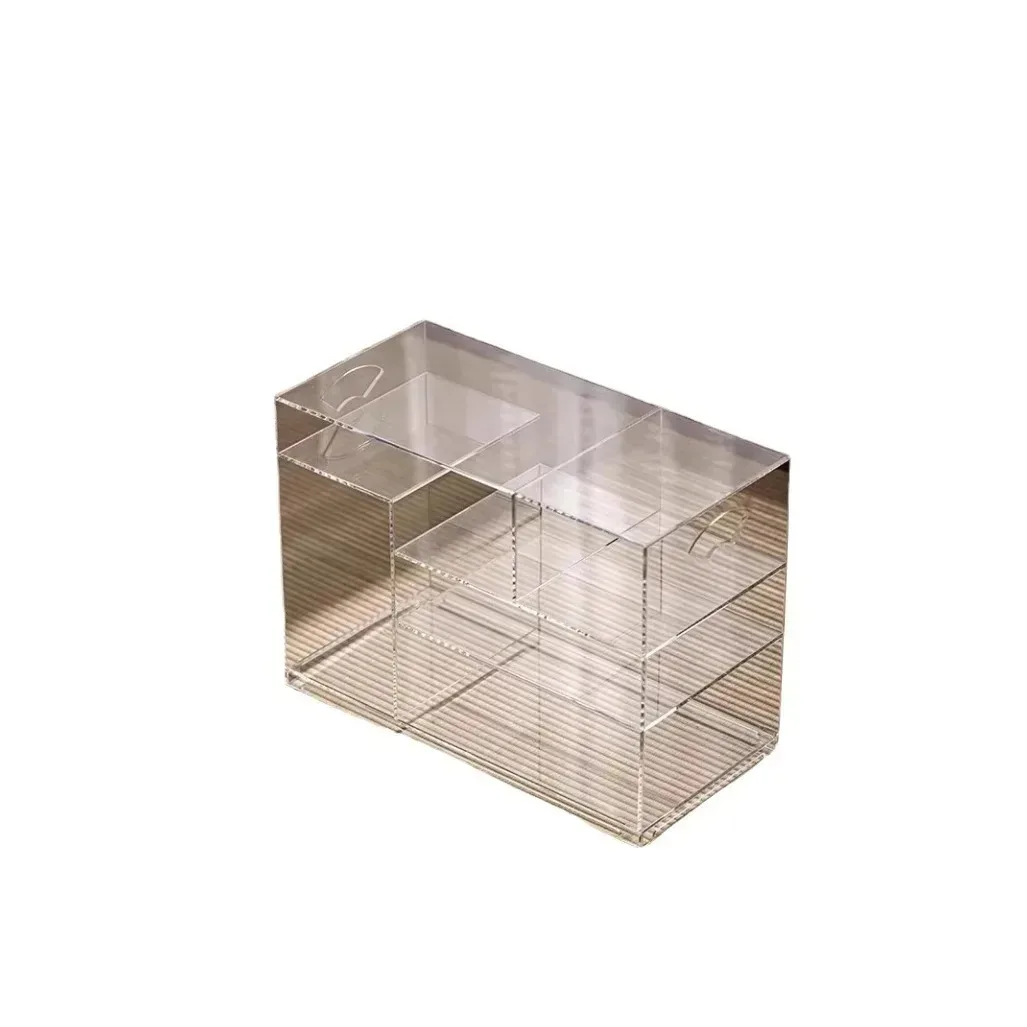 

Прозрачный акриловый настольный поднос для чая, чайный сервиз, стойка для хранения чайных чашек, стойка для чайника, стойка для богу, элитный класс.