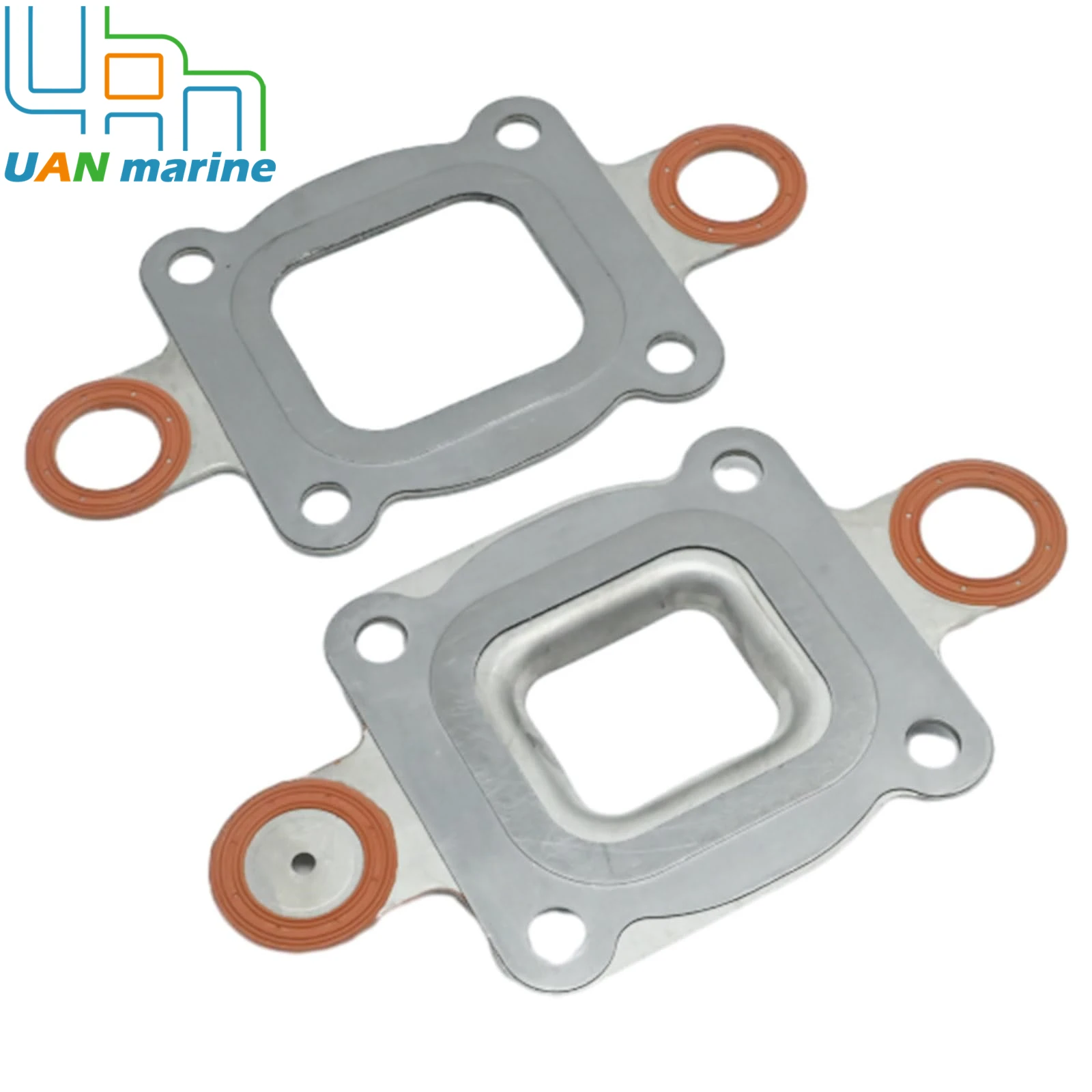 New Dry Joint Riser Gasket Open style Full Flow Elbow Gasket Restrictor For Mercury Marine Mercruiser 27-864850A02 27-864547A02