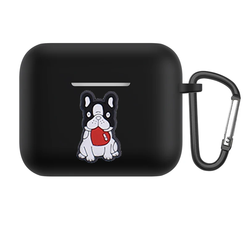 Caso dos desenhos animados para jbl onda 100 caso cães/gato/flor caso silicone fone de ouvido capa para jbl w100 caso acessório caixa de carregamento