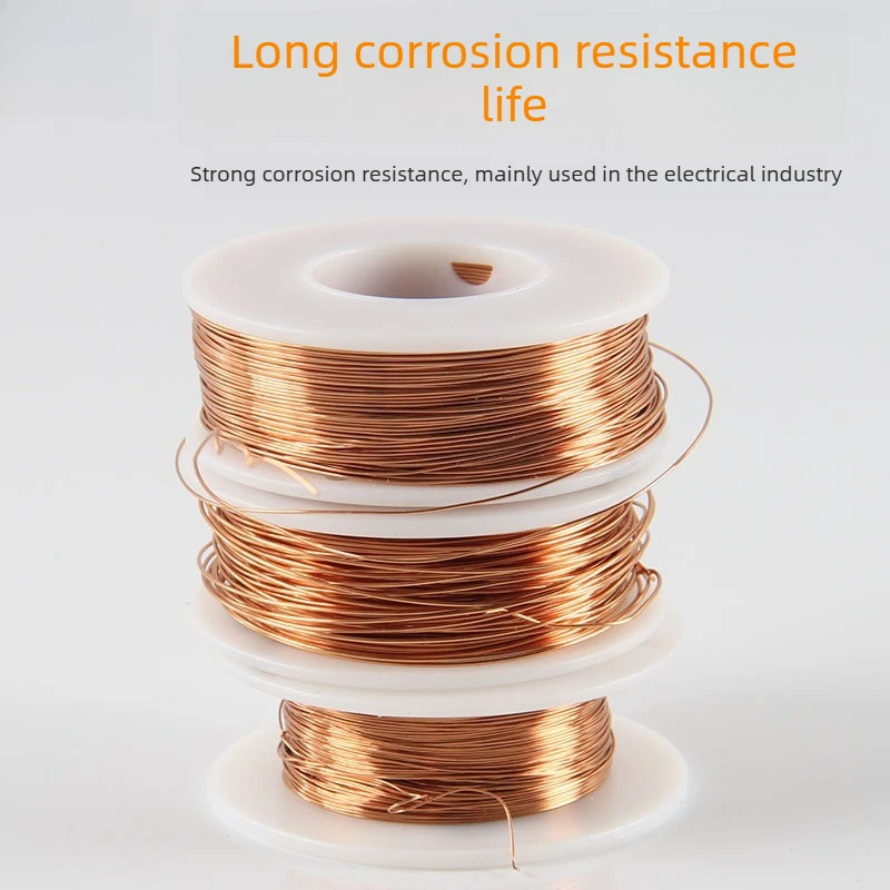 

Dead Soft Copper Wire Round Blank Without Paint Uncoated Craft Wire 0.1 0.2 0.3 0.4 0.5 0.6 0.7 0.8 1 1.5 2 2.5 3mm
