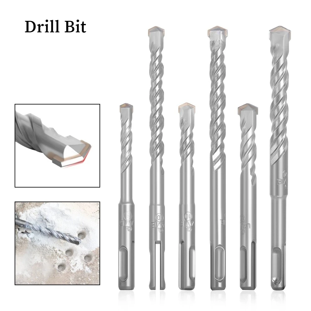 Drilling Bits SDS Plus Hole Saw Drilling 110mm 160mm Electric Hammer Drill Bit For Wall Concrete Brick Masonry Bit