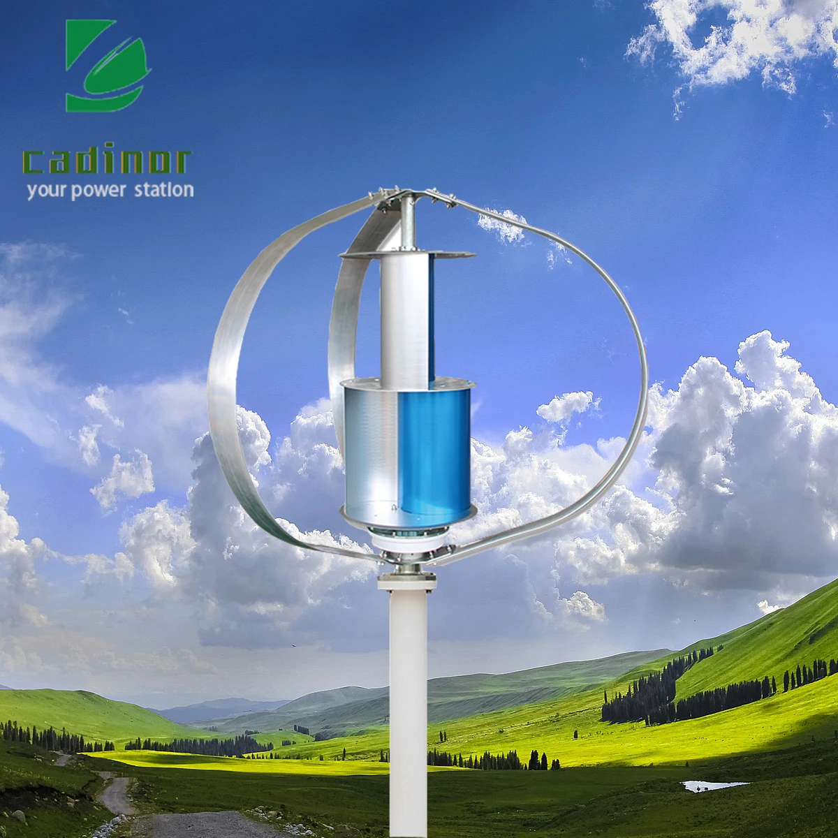 

For Home Use System Wind Turbine 10KW Generator Axis Windmill Energy Sources 12v 24v 48v 10000W 3 Blades Mppt Hybrid Controller