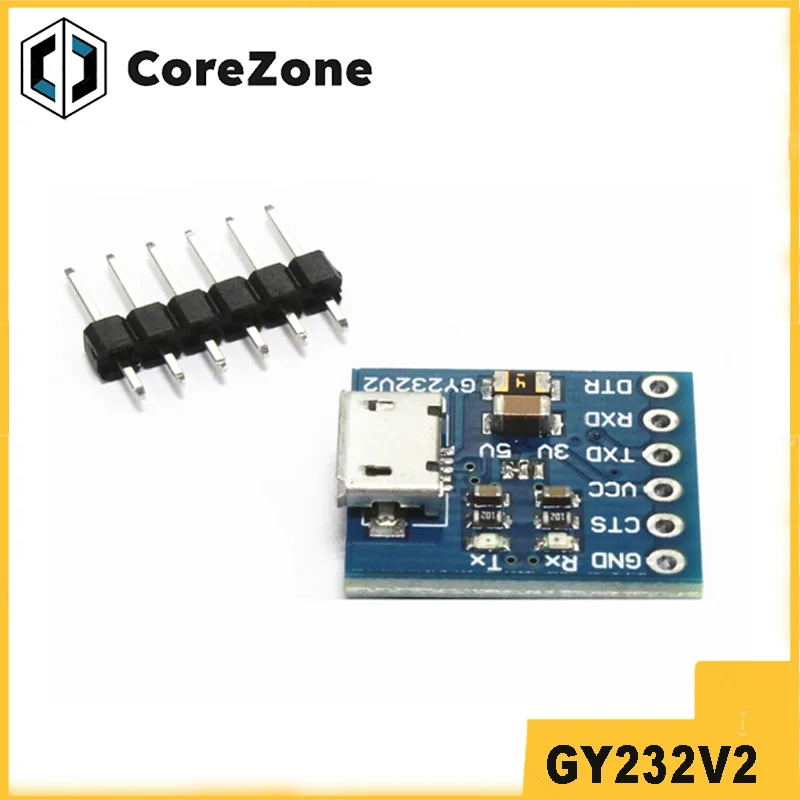 GY232V2 MICRO FT232RL USB to TTL Module A Microcontroller Serial Downloader