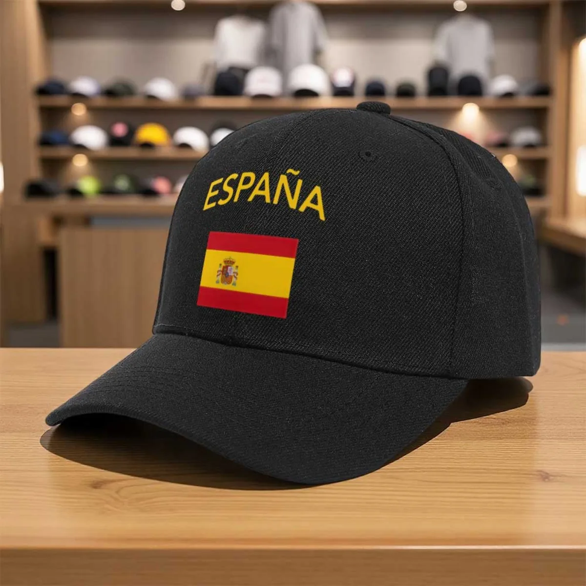 Spain Flag Baseball Cap Woman Man Summer Fashion Casual Graphic Hat Streetwear Adjustable Adult Caps Boyfriend Girlfriend