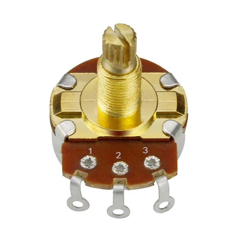 Mini Potentiometer Short Split Shaft Guitar Control Tone Volume Parts