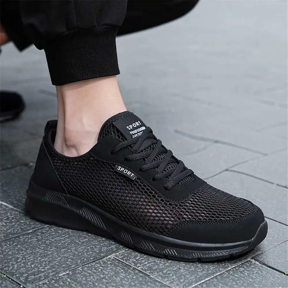 Due toni senza tacco Basket in pizzo intrecciato Sneakers originali Scarpe di lusso da uomo Sneakers Sport Flatas Sport-tempo libero