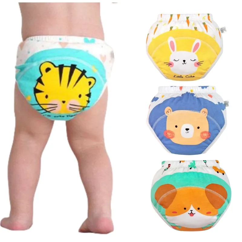 

10PC Summer Baby Potty Training Pants Thin Breathable Easy To Dry Learning Trousers for Children