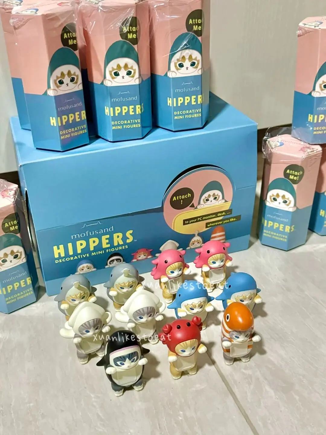 2024 New Sonny Angel Hippers Mofusand Blind Box Party Cute Doll Mystery Box Lucky Box Toys Unpacking Accessories Children Gifts