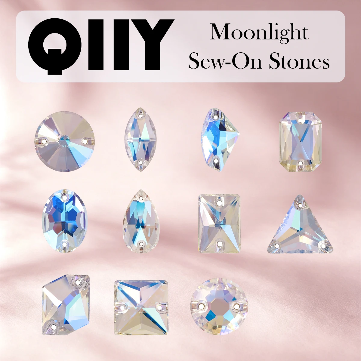 qiiy-ムーンライト-ギャラクティック-リボリ-ドロップ-ソーイングラインストーン-カラーab-ガラス製縫い付けフラットベースストーン-diy服飾装飾用