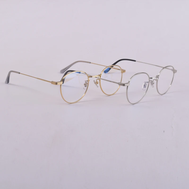 

GENTLE TATATN Roud blue light Women Men Eyeglasses Frame Optical Glasses Leto Prescription Glasses