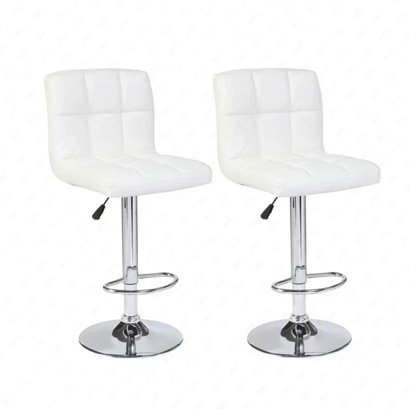 Firm Household bar chair lift rotating bar chair front desk stool checkout page rotating backrest seat Home Goods