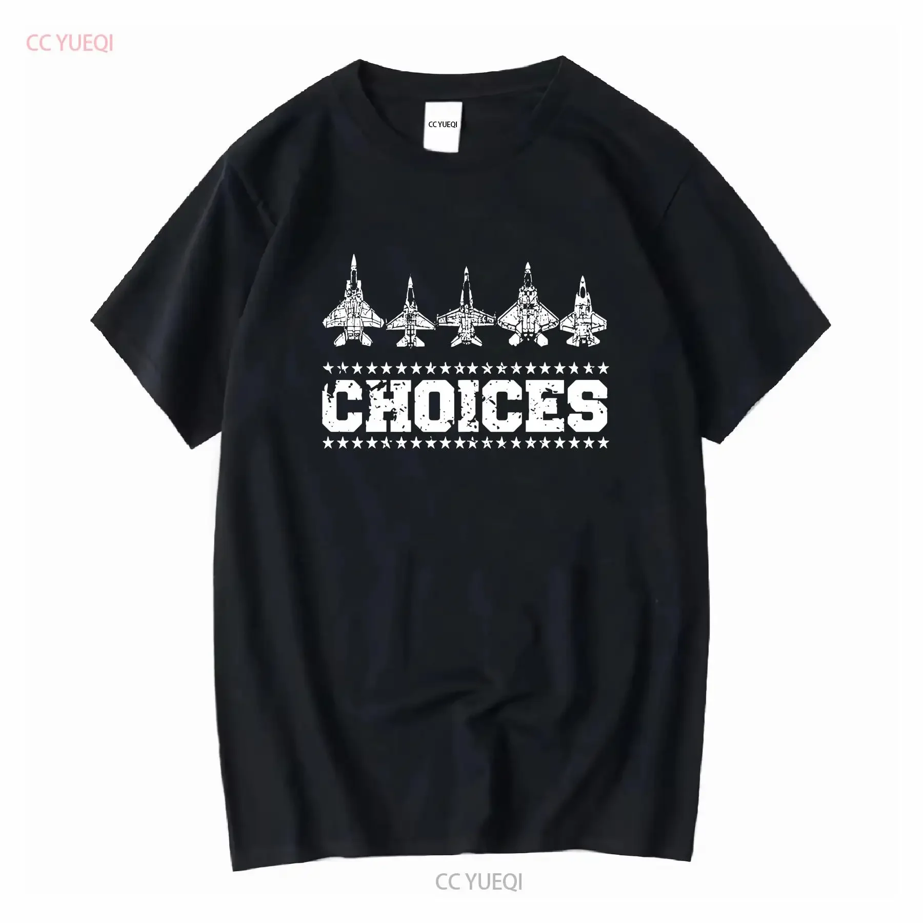 Choices F 15 16 18 22 35 Fighter Jet Dominance T Shirt vintage Washed fashion homme designer clothes Slightly streetwear