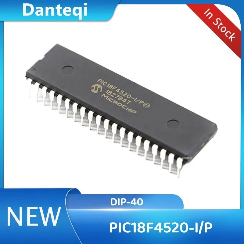 5PCS/LOT PIC18F4520-I/P PIC18F4520 DIP40 Chipset