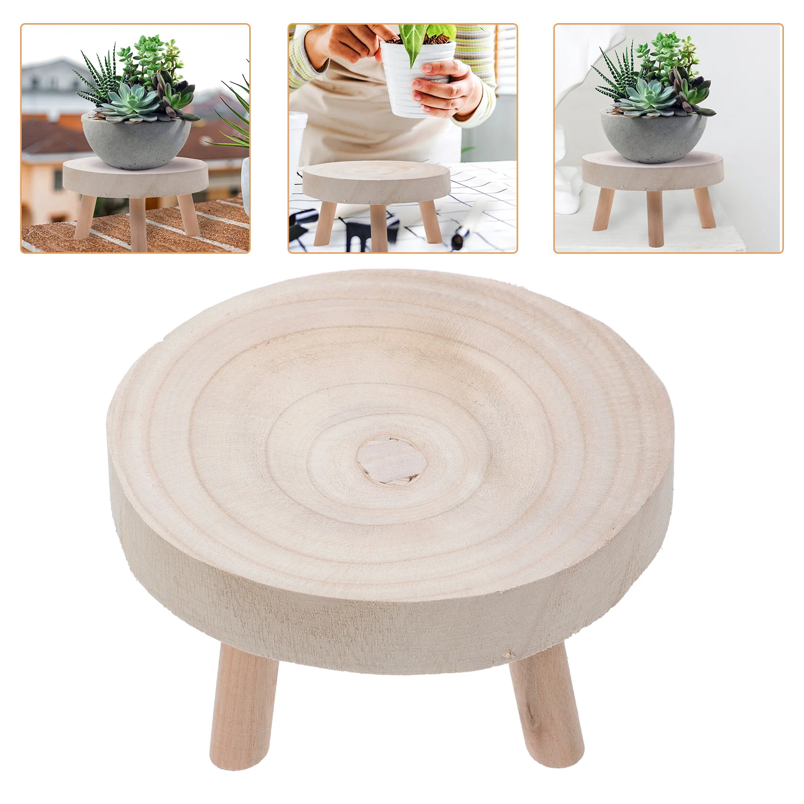 Рисунок 5 - Деревянная круглая подставка для