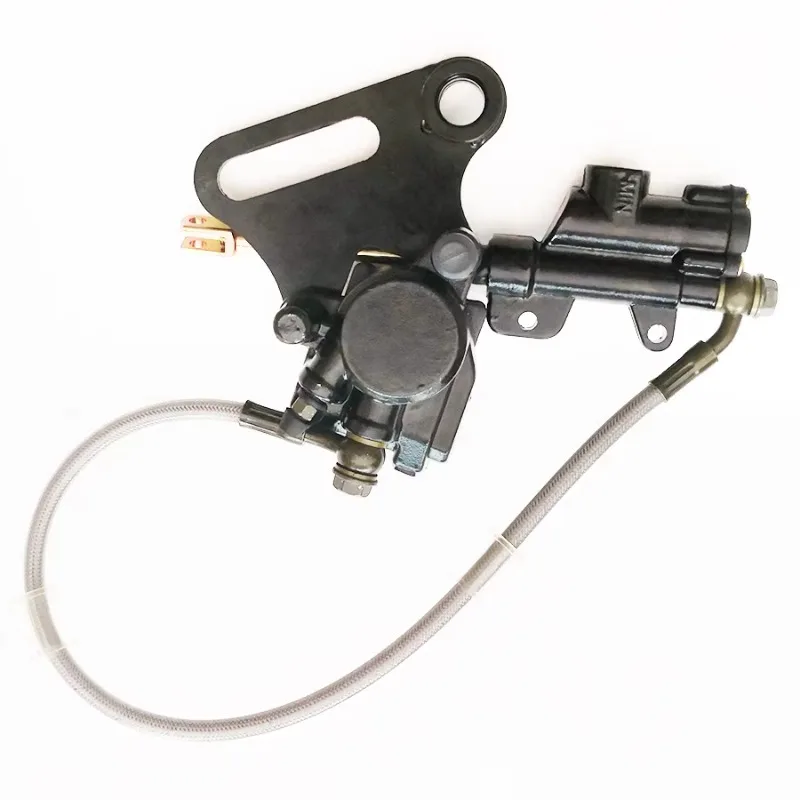Rear Brake Assy Caliper Disc Brake     Master Cylinder for 50cc 70cc 110cc 125cc 140cc CRF70 50 XR Pit Dirt Quad Bike