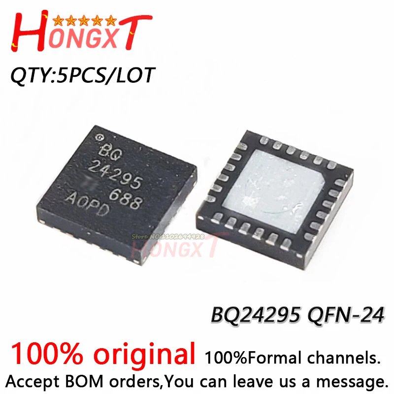 5 buah 100% baru BQ24295 QFN-24.