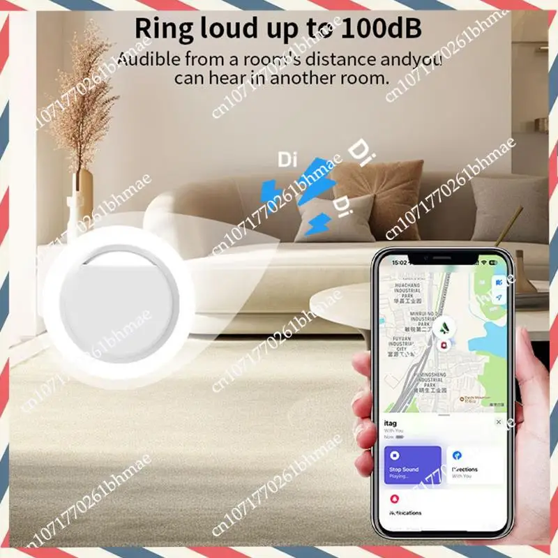 -A21Z 4 PCS Smart Air Tag GPS Tracker Key Finder GPS Posizionamento globale Bluetooth Mini GPS Tracker Pet Key Bag Finder per IOS