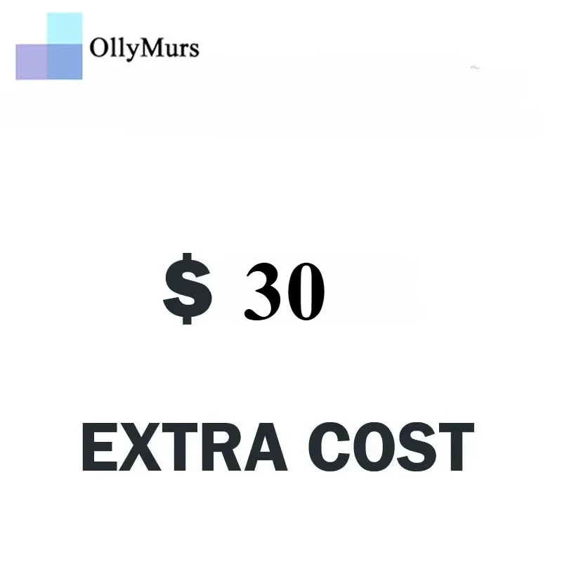 

Additional Price Difference Link 30 USD Express Shipping Extra Costs