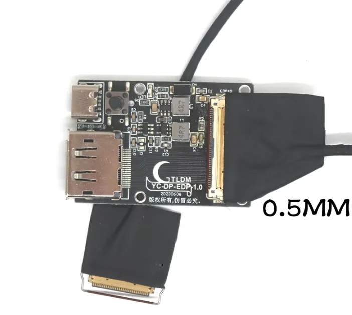 EDP-Treiberplatine 4K 8K 120Hz DP zu EDP für Tragbare LCD-Anzeige EDP 30P 40P